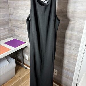 Jessica London Classic Black Maxi Dress with Jacket 806